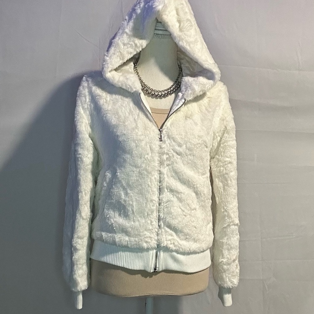 Faux fur jacket
